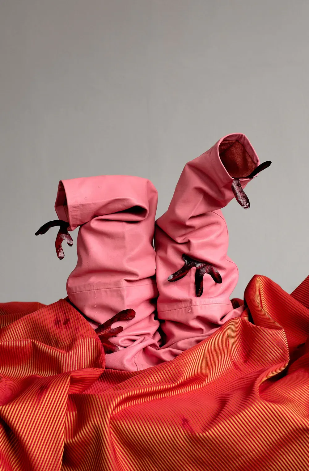 composition with drapery
